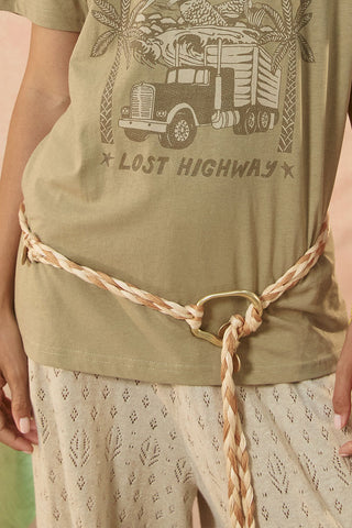 Lovers & Dreamers Rope Belt